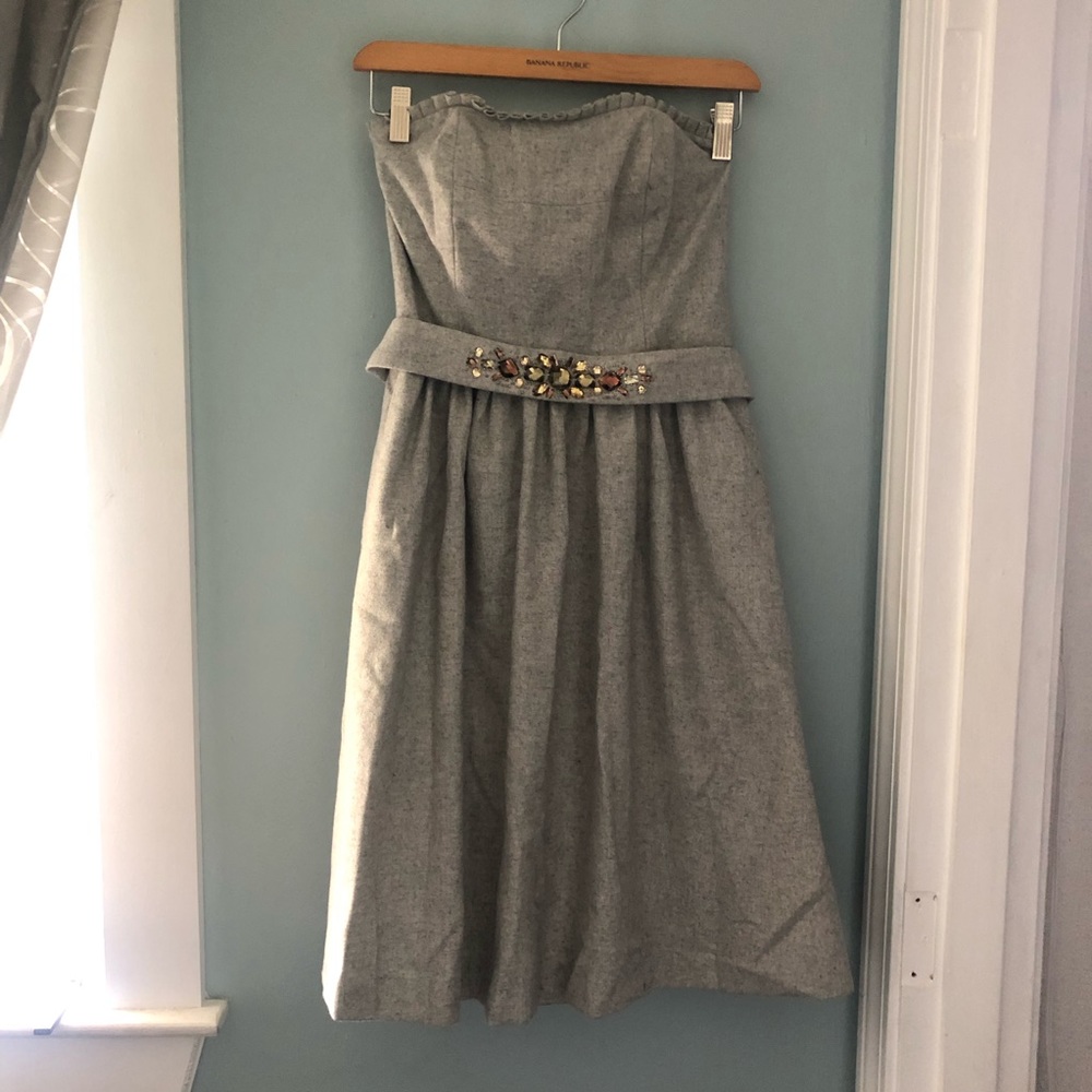 Wool party dress